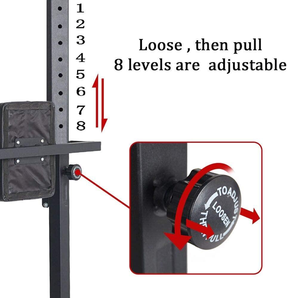 Power Tower Workout Dip Station Multi-Function Home Gym Strength Training Fitness Equipment - Luckyermore