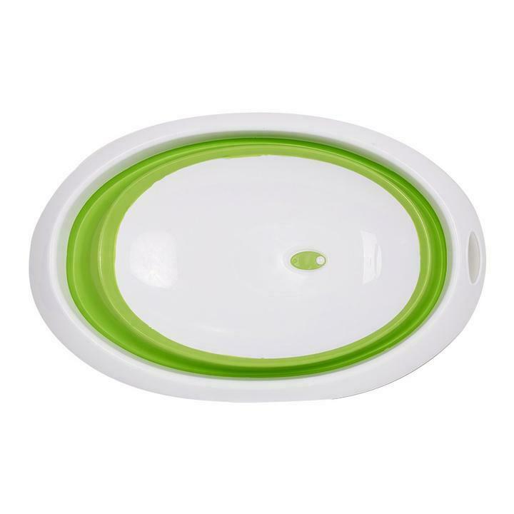 Collapsible Baby Bath Tub Shower Safety Soft Comfy Newborn Infant Toddler - Luckyermore
