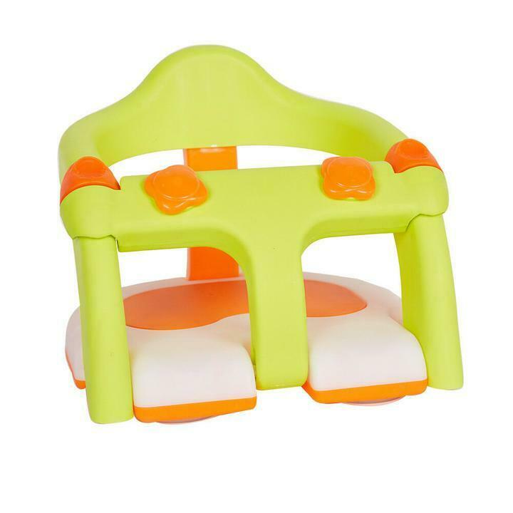 2 in 1 Baby Bath Tub Training Dinning Booster Chair Seat Safety Feeding