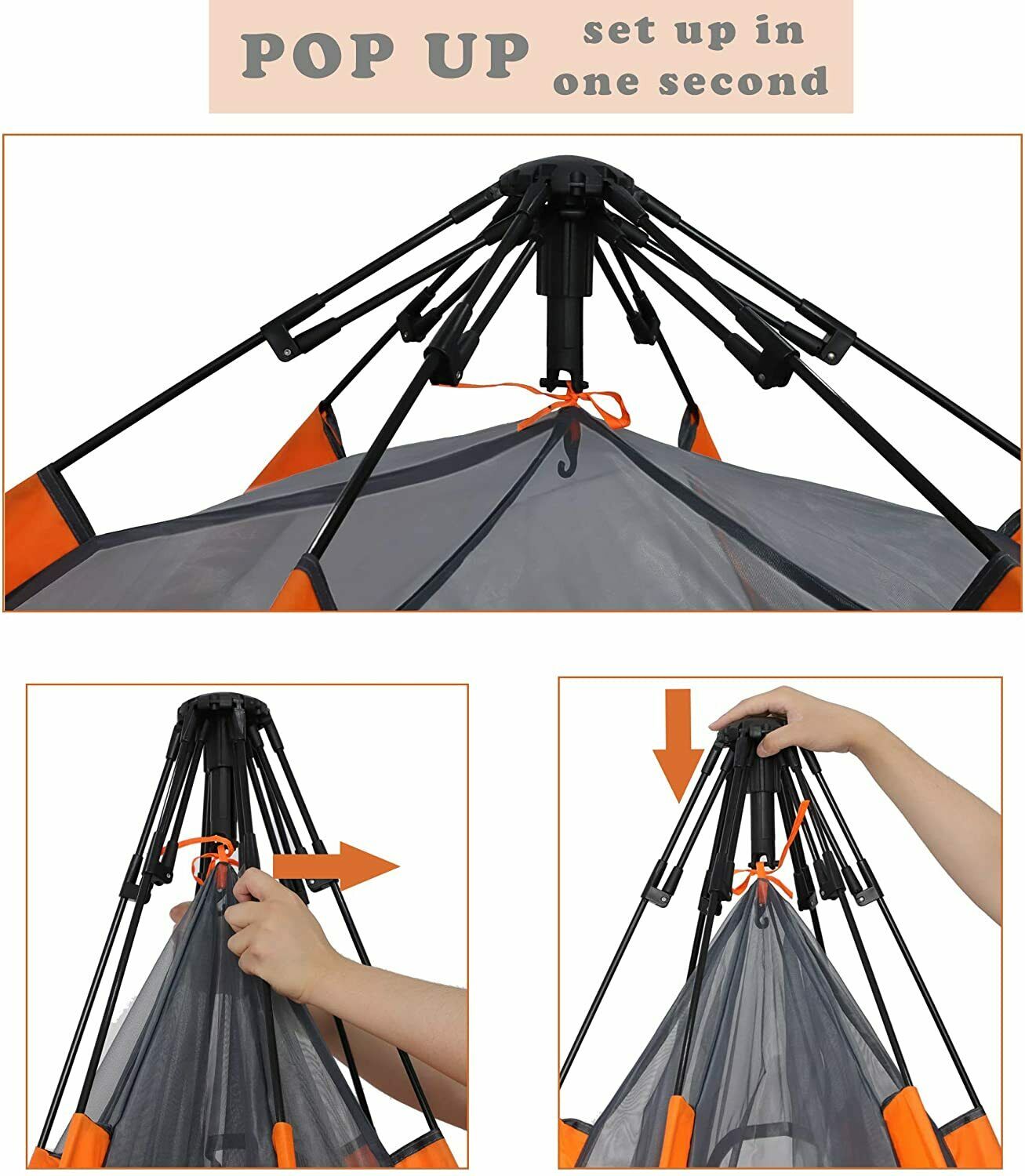 Pop Up Kids Play Tent Portable PlayHouse Camping beach Indoor Game Toys